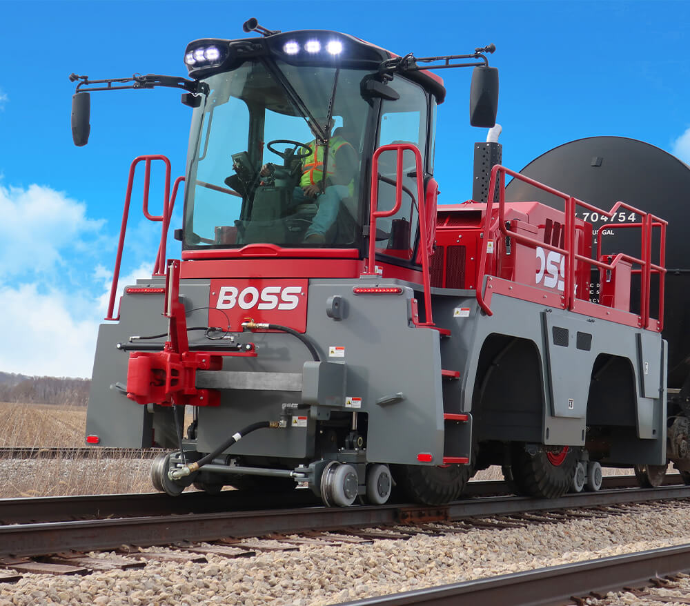 BOSS RCM - BOSS ZX Series Railcar Mover | BOSS RCM